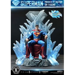 DC Comics Throne Legacy Collection Statue Statue 1/4 Superman Fortress of Solitude on Throne Ultimate Version 52 cm