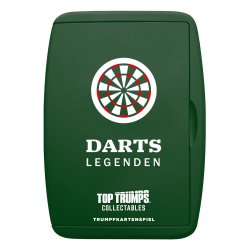 Darts Card Game Top Trumps Collectables Legenden *German Version*