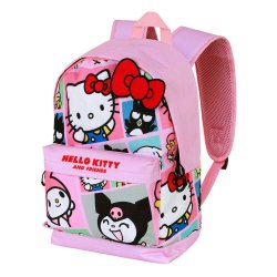 Sanrio Fan HS Backpack Kuromi B & W 2.2 Black