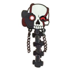 Space Marine 2 Pin Badge Servo Skull 5 cm