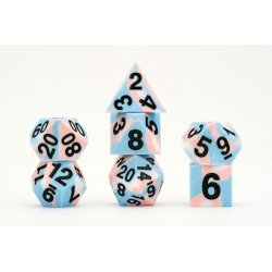 MDG Dice Set Pride Transgender Flag