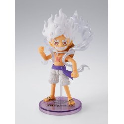 One Piece World Collactable Figures x S.H. Figuarts Action Figure Monkey D. Luffy Gear 5 8 cm