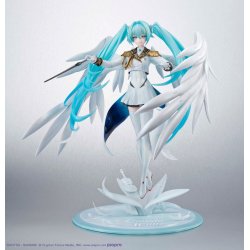 Mobile Suit Gundam x Hatsune Miku Lucrea PVC Statue Hatsune Miku x Wing Gundam Zero EW 45th Anniversary 27 cm