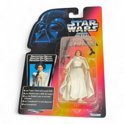 Star Wars: The Power of the Force – Princess Leia Organa (Tri-logo European card)