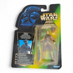 Star Wars: The Power of the Force – Princess Leia Organa in Boushh Disguise (Tri-logo European card)