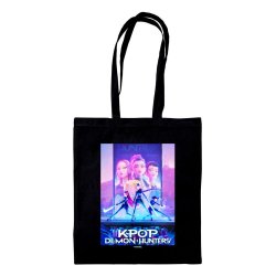 KPop Demon Hunters Tote Bag Movie Key Art