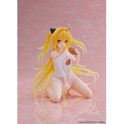 To Love-Ru Darkness PVC Statue Desktop Cute Figure Golden Darkness Roomwear Ver. 13 cm
