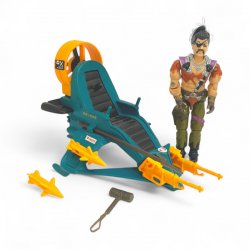 G.I. Joe: A Real American Hero - Dreadnok Air Skiff with Zanzibar (v1)