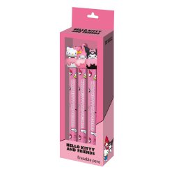 Sanrio Erasable Gel Pens 3-Pack