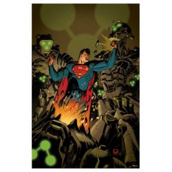 DC Comics Art Print Superman Space Age 61 x 41 cm - unframed