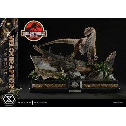Jurassic Park II Legacy Museum Collection Statue 1/6 Velociraptor Bonus Version 41 cm