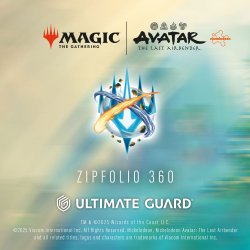 Ultimate Guard Zipfolio 360 Xenoskin Magic: The Gathering | Avatar: The Last Airbender - Green Main Character