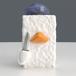 Resident Evil Tubbz Mini PVC Figure Tofu 5 cm