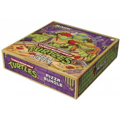 Magic the Gathering Teenage Mutant Ninja Turtles Pizza Bundle english
