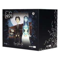Corpse Bride Gift Set figure & Keyring Victor & Emily