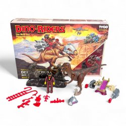 Dino-Riders - Deinonychus with Antor (German Box)