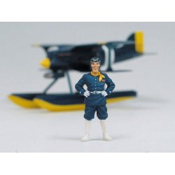 Porco Rosso model kit with figure 1/48 Curtiss R3C-0 Seaplane & Curtis