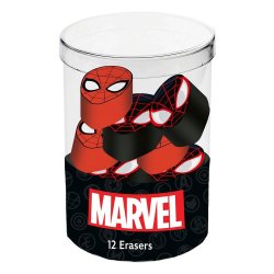 Spider-Man Erasers 12-Pack
