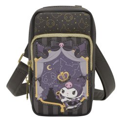 Sanrio by Loungefly Crossbody with Coin Bag 20th Anniversary Kuromi Cell Phone