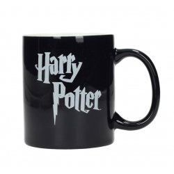 Harry Potter Mug Logo B&W