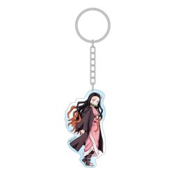 Demon Slayer: Kimetsu no Yaiba Acrylic Keychain Nezuko Holographic 7 cm