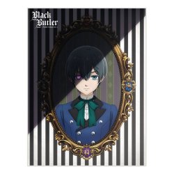 Black Butler: Public School Arc blanket Ciel 120 x 160 cm