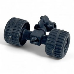 G.I. Joe: A Real American Hero - Road Toad Grey Front Axel and Wheels