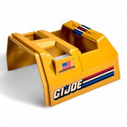 G.I. Joe: A Real American Hero - Raider Brown Rear Body Top
