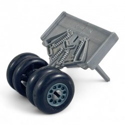 G.I. Joe: A Real American Hero - Crusader Grey Rear Wheel Assembly