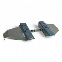 G.I. Joe: A Real American Hero - Cobra Hurricane VTOL Grey Rear Wings