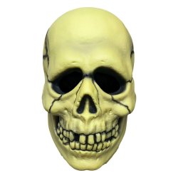 Don Post Vinyl Mask Ghost Skull