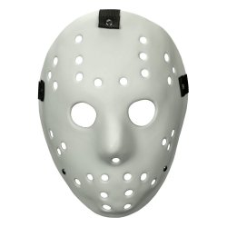 Mabry Monsters Mask White Killer Goalie