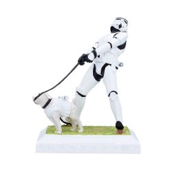 Original Stormtrooper Statue Man's Best Friend 16 cm