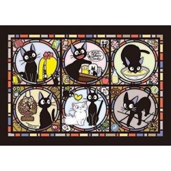 Kiki's Delivery Service Art Crystal Jigsaw Puzzle Jiji's Street