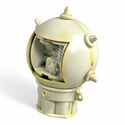 G.I. Joe: A Real American Hero - Flight Pod White Mine