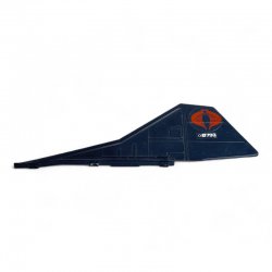 G.I. Joe: A Real American Hero - Night Raven S3P & Recon Jet Black Left Tail Wing