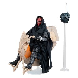 Star Wars Episode I Black Series Vehicle with Action Figure Darth Maul & Sith Speeder 25th Anniversary