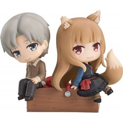 Spice and Wolf: Merchant Meets the Wise Wolf Mini Memory Mini Figure Lawrence & Holo 8 cm