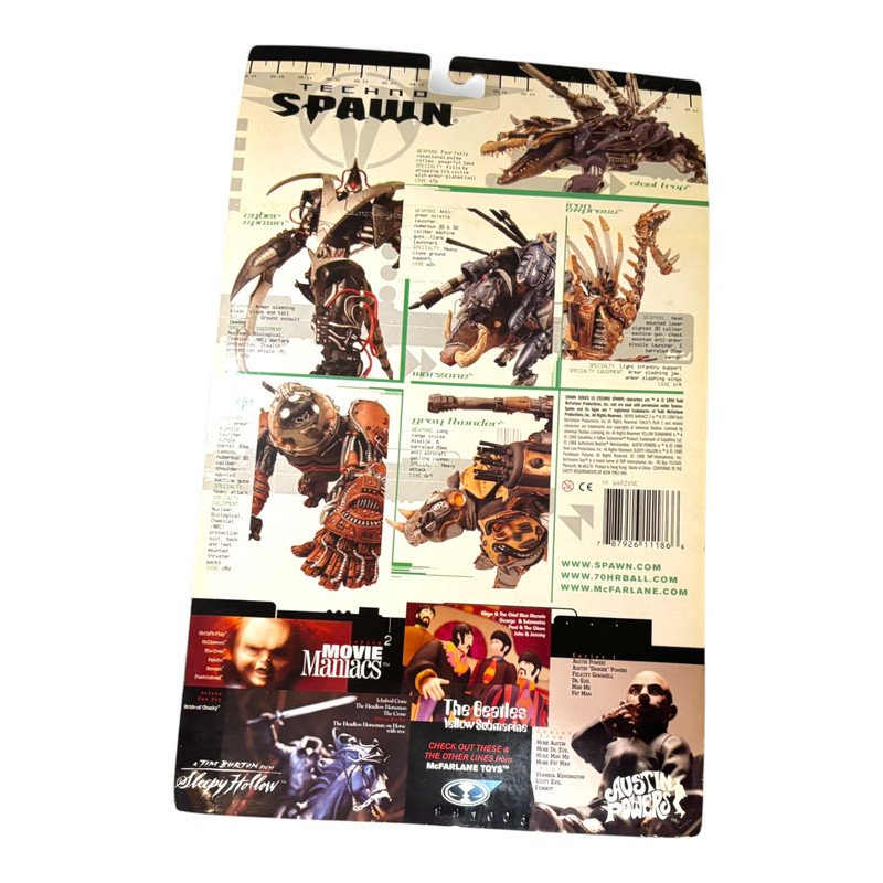 Vintage Spawn - Series 15 (Techno Spawn) - Warzone Action Figure | De ...