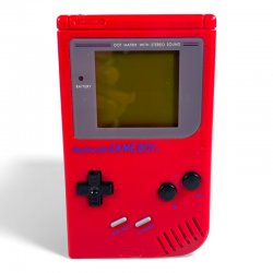 Nintendo Game Boy - Classic Game Boy (Red Case Game Boy Mod)