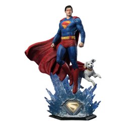 Superman (2025) Real Elite Masterline Series Statue 1/3 Superman with Krypto Bonus Version 95 cm