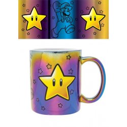 Super Mario Metallic Mug Star Power