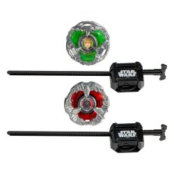 Beyblade X and Star Wars Collab Luke Skywalker 4-80B vs. Darth Vader 4-60B