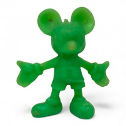 1967 Disney Monochromatic Green Mickey Mouse Coca Cola Peru Promo