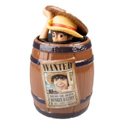 One Piece Cookie Jar Wanted Monkey D. Luffy