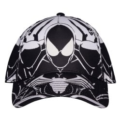 Spider-Man Baseball Cap Black & White All-over-Print