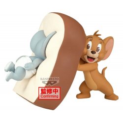 Tom & Jerry Big Soft Vinyl PVC Statue Yummy Bread 11 cm