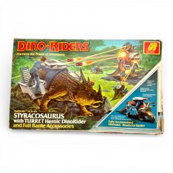 Dino-Riders - Styracosaurus with Turret