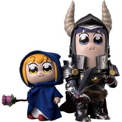 Pop Team Epic Vinyl Figures 2-Pack Chibi Creature Popuko & Pipimi Shining Shoulder Ver.