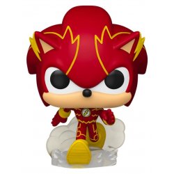 DC x Sonic the Hedgehog POP! Heroes Vinyl Figure Sonic as The Flash 9 cm
